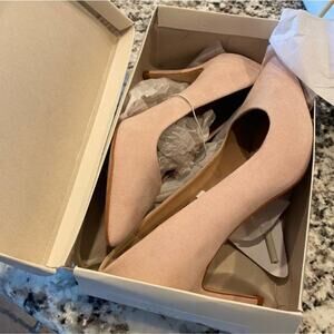 ❄️2/$5❄️[NEW IN BOX] A New Day "MOCHACCINO" Suede Pointed Toe 3" Size 10W